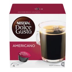 NESCAFE / Capsules for Dolce Gusto "Americano" coffee machines, natural coffee, 16 pcs. x 10 g