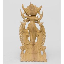 Decor and Gift / Bức tượng gỗ "Thiệu - nữ thần của tất cả Khoa học "
