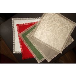 Кружевной Край / Lace Edge / Napkin 30x30 cm