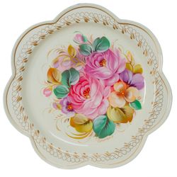 Жостово / Plateau articulé Zhostovo 18 cm