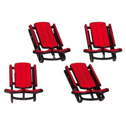 Bộ 'Xe trượt tuyết sáng sủa', 0,9 cm (4 cái), LEMAX