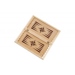GamesDealer / Backgammon "Kirovskie" small (Russia, wood, 40x20x4 cm)