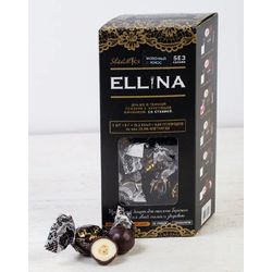 Candy Slad Miks "Ellina" Hazelnut in dark glaze with stevia 150g