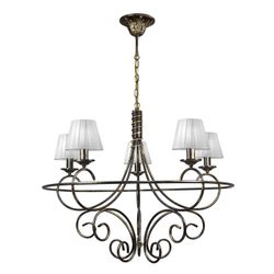 ПЕТРАСВЕТ / PETRASVET / Đèn chùm mặt dây chuyền S3128-5, tối đa 5xE14. 60W