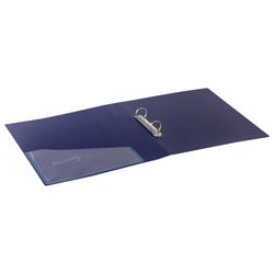 BRAUBERG 2-Ringbinder "Contract", 35 mm, blau, bis 270 Blatt, 0,9 mm