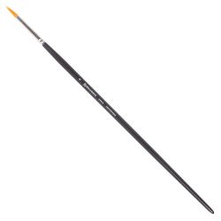 Brush art is a professional ART BRAUBERG "CLASSIC", synthetic hard, round, No. 4, long handle