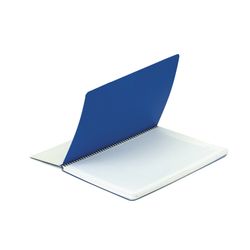 BRAUBERG / Carnet A4, 120 feuilles, "Metropolis", spirale plastique, cage, couverture plastique, BLEU / 6 pcs.