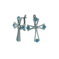 Жемчужина / Earrings 30148 "The Rosary"