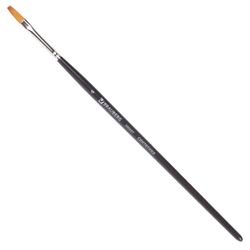 Brush art is a professional ART BRAUBERG "CLASSIC", synthetic soft, under columns, flat No. 4, short handle