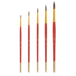The brush PALETTE, SET of 5 PCs, (pony round № 1, 2, 3, 4, 5), blister