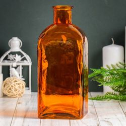Evis / Vase "Citadel" orange