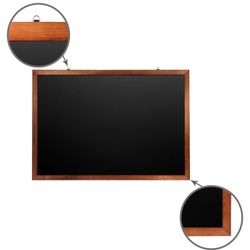 The chalk Board magnetic (100x150 cm), black painted hardwood frame, Russia, BRAUBERG
