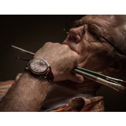 Fulmine / orologio da polso meccanico russo Tribute 1984 0050105-2.0-m