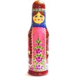 Семеновская роспись / Author's case "Boyarin" / "Boyarynya" for a bottle of 0.5 liters