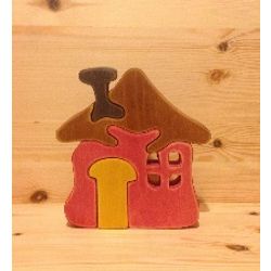 Wooden toy puzzle "House"