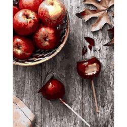 Опт-картина / Tranh theo số 40x50 Táo bằng caramen