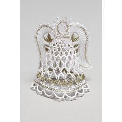 Lace angel "Faith" white gold
