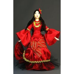 Потешный промысел / Muñeca de porcelana "Carmen, siglos XVIII - XX"