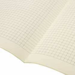 BRAUBERG / Notebook 40 l. checkered cover SoftTouch, beige paper 70 g / m2, stitching, А5 (147х210 mm), LAMA / 10 pcs.