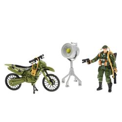 Играем вместе / Let's play together / Set of soldiers with weapons