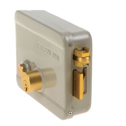 FALCON EYE FE-2369i electromechanical padlock, 3 keys, exit button, painted