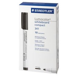 Marcador de quadro branco STAEDTLER (Alemanha) "Lumocolor", VERDE, ponta redonda, 1-2 mm