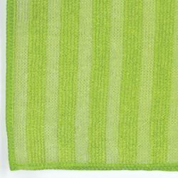 ЛАЙМА / Microfiber tile cloth, abrasive strips, double-sided, 30x30 cm, green