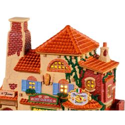Пекарня Артиджиано, керамика, подсветка, 19х21х11 см, LEMAX