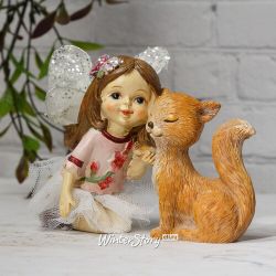 Kaemingk / Decorative figurine Fairy Adventures: Amelia and the Sunny Fox 12 cm