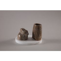 Souvenir "Pencil Zaychiha", hand carved stone