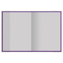Cover PP for textbooks PYTHAGORAS, set of 5 PCs, universal adhesive region, 80 microns, 280х450 mm