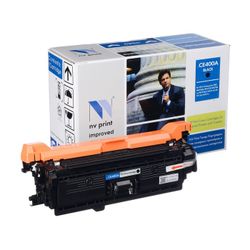 NV PRINT / HP CE400A Black Compatible NVP Cartridge for LaserJet Color M551n / M551xh / M551dn / M570dn / M57