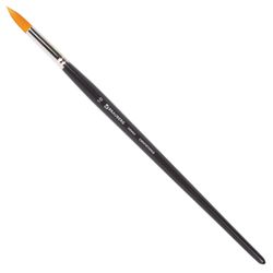 Brush art is a professional ART BRAUBERG "CLASSIC", synthetic hard, round, No. 10 long handle