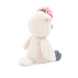 ORANGE TOYS / Soft toy Owl Lisa delicate flower 20 cm