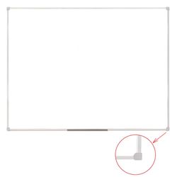 Magnetic marker board (90x120 cm), PVC frame, STAFF
