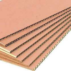 Corrugated cardboard sheet 1200x800 mm, grade T22, profile B