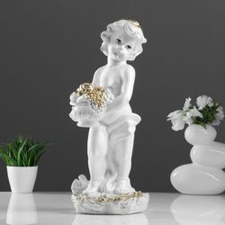 Хорошие сувениры / Figure "Boy with a basket" 50x23x20 cm