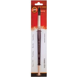 艺术画笔 KOH-I-NOOR 松鼠，圆形，18 号，短柄，吸塑
