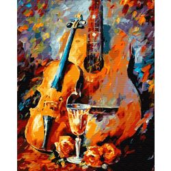 ВанГогВоМне / VanGogVoMne / Paint by number "Creative evening" 40x50 cm