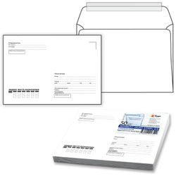 Envelopes C5 (162х229 mm) tear-off strip, "Where-To", SET of 50 PCs., inner sealing
