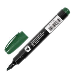 Permanentmarker (unlöschbar) OFFISMAG, GRÜN, Rundspitze, 2,5-4 mm, mit Clip