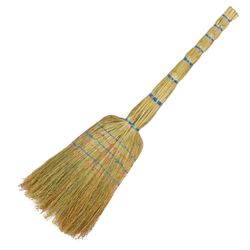 ЛЮБАША / Chổi cao lương 6 mũi CAO CẤP, 400-440 g, chiều rộng bông 30-35 cm, chiều dài 79 cm