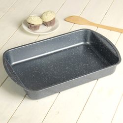 Доляна / Doliana / Baking dish "Rectangle, Granite", 38.5 × 24.5 cm, non-stick coating