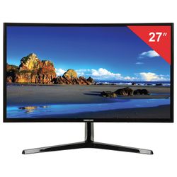 SAMSUNG / Monitor C27F396FHI 27 "(69 cm), 1920x1080, 16: 9, VA, 4 ms, 250 cd, VGA, HDMI, black