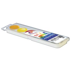 Watercolors "Classic" 6 colors, honey, without a brush, plastic box