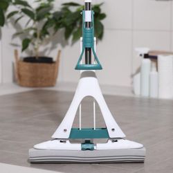 Доляна / Doha / Mop PVA with folding wring, telescopic handle 112-142 cm, attachment 38 × 7 cm, MIX color