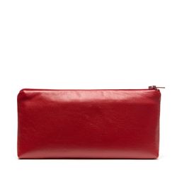 Торжокские золотошвеи / Leather eyeglass case red