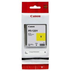 CANON / इंकजेट कारतूस कैनन PFI-120Y 2888C001 कैनन छवि के लिए पीला प्रोग्राफ TM-200/205