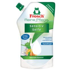 Soap liquid CHILDREN 500 ml FROSCH (Germany), moisturizing, natural, IVF, doy-pack