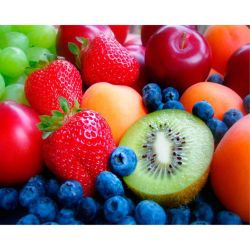 Опт-картина / Painting by numbers 40x50 Berries and fruits